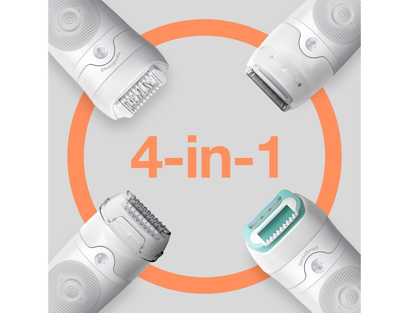 براون سيلك ابيل ماكينة ازالة الشعر 5 من بتقنية سينسور سمارت - الصورة 3