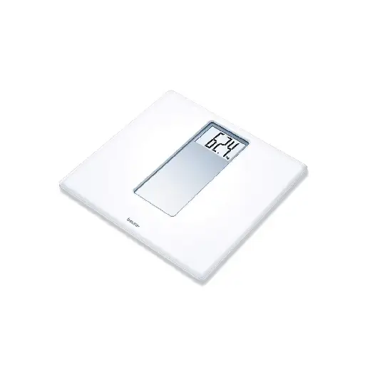 Beurer Weight Scale Glass Electronic White 180 Kg - PS160