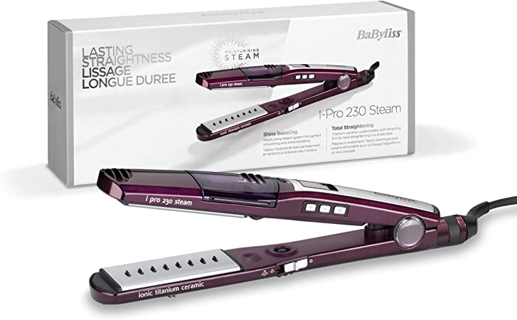 Babyliss 6604E Le Pro Light 2000 Watts ST395E IPro 230 Steam Titanium ...