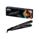 Braun Hair Straightener with Automatic Temperature Adaptation (ST780, Black)