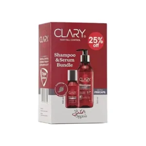 Clary Shampoo 300 Ml + Hair Serum 100 Ml
