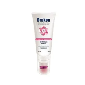 Drakon Whitening Facial Wash for Sensitive Skin with Brush - 175 ml