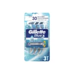 Gillette Blue3 Cool Men's Disposable Razors : 3 Razors