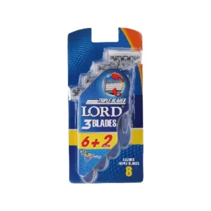 Gillette Blue3 Men?s Disposable Razors, 6 plus 2 count