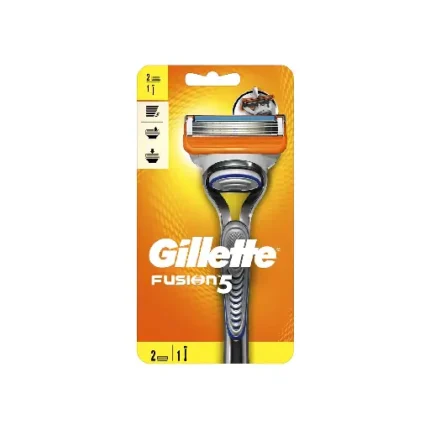 Gillette Fusion Men's Handle + 2 Blades