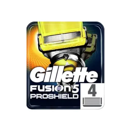 Gillette Fusion Proshield Men's Razor Blade Refills, 4 Count