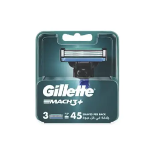 Gillette Mach3+ Blade Refills x3