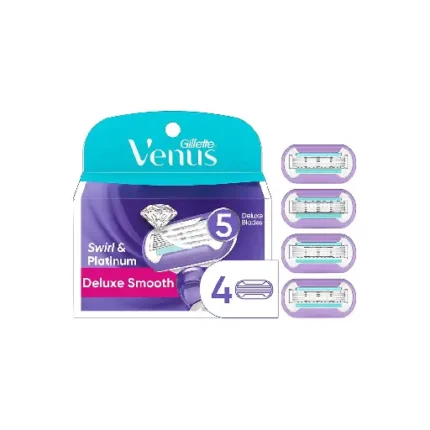 Gillette Venus Deluxe Smooth Swirl Blades x4