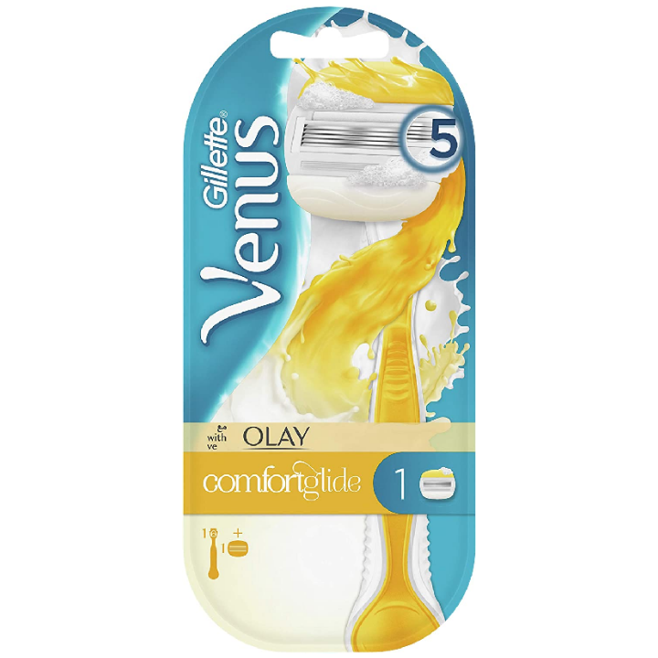 Gillette Venus ComfortGlide Razor Handle with Olay Blade Refill for Women