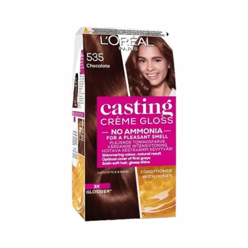 L'Oreal Paris Casting Cr?me Gloss 535 Mahagony Golden Light Brown