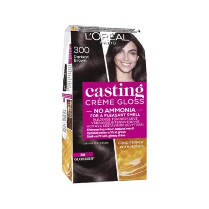 L'Oreal Paris Casting Creme Gloss 300 Dark Brown Haircolor