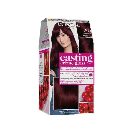 L'Oreal Paris Casting Creme Gloss 360 Dark Red Haircolor