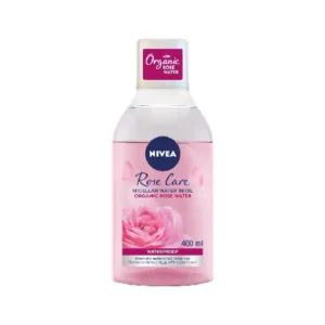 NIVEA Micellar Cleansing Water, Skin Breathe Rose MicellAIR, 400ml