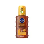 NIVEA Sun Carotene Tanning Oil Spray with Vitamin E and Jojoba Oil, SPF 6 (200ml)