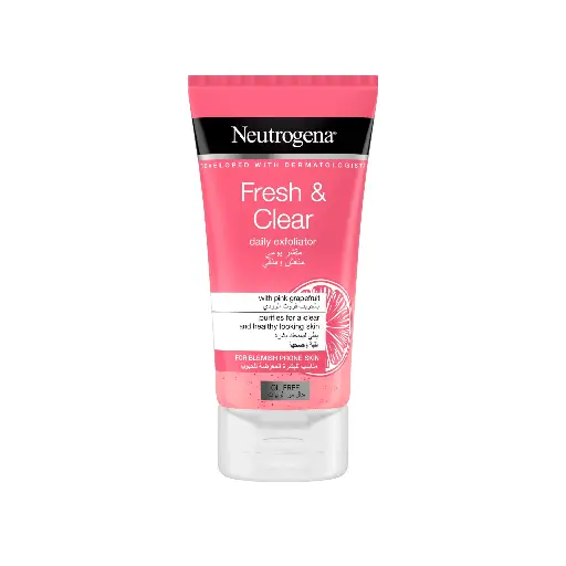 Neutrogena Face Scrub, Visibly Clear, Pink Grapefruit, 150ml