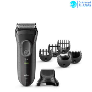 Braun Series 3 Shave Style 3000BT Electric Shaver Black