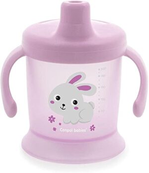 Canpol Babies 200ml Non-Spill Cup, Hard Spout, Mint Green, 9m