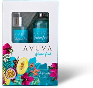 AVUVA BODY SPLASH PASSION FRUIT 253ML + AVUVA Shower Gel 253ML GIFT