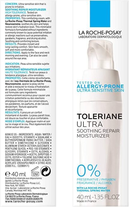 La Roche-Posay Toleriane Ultra Intense Soothing Care, 1.35 oz - Image 7