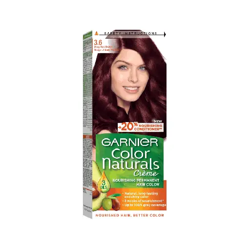 Garnier Color Naturals 3.6 deepred brown Haircolor