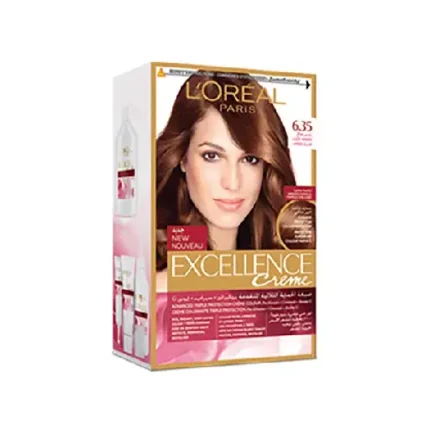 L'Oreal Elvive Excellence Cr?me, Chocolate Brown 6.35