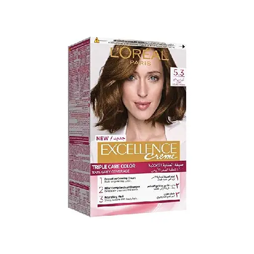 L'Oreal Paris Excellence 5.3 Light Golden Brown Haircolor