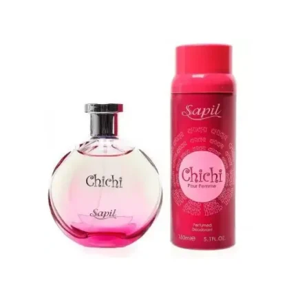 SAPIL Gift Pack CHICHI Femme EDT 100ml + 150ML DEO