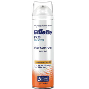 Gillette Foam Shaving Pro 200 ml Super Cooler PRO -DEP Comfort