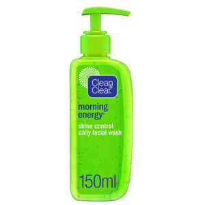 CLEAN & CLEAR, Daily Facial Wash, Morning Energy, Shine Control, 150ml