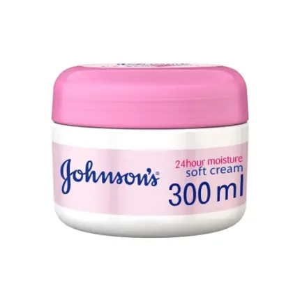 JOHNSON'S Body Cream 24 HOUR Moisture Soft 300ml