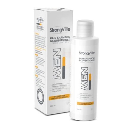 Strongville hair shampoo and Conditioner Men 220 ml - Image 1