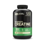 Optimum Nutrition (ON) Micronized Creatine Monohydrate Powder - Unflavored, 300 Grams, 60 Servings