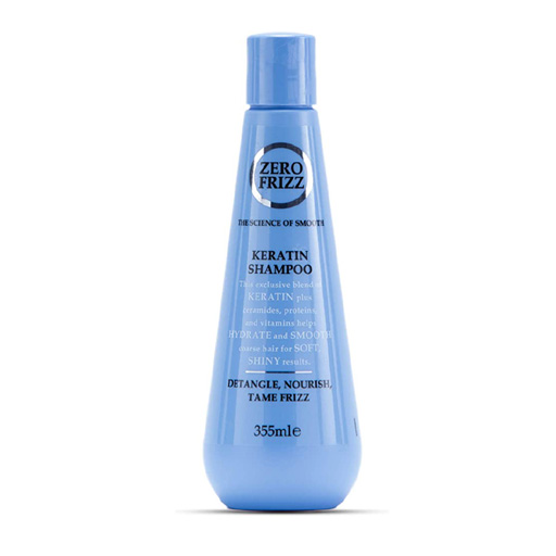 Zero Frizz Keratin Shampoo for Frizzy Hair 355 ml Drahmedelezaby