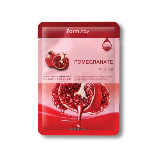 Farm Stay Visible Difference Facial Mask with Pomegranate - 23 ml