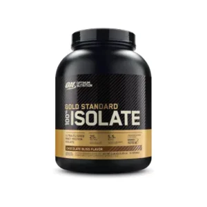 Optimum Nutrition (ON) Gold Standard 100% Isolate, Ultra Filtered Whey Protein Isolate for Muscle Support & Recovery - Chocolate Bliss, 2.36 Kgs
