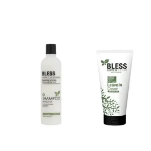 BLESS shampoo+LEAVE IN CREAM  free 200ml 90L