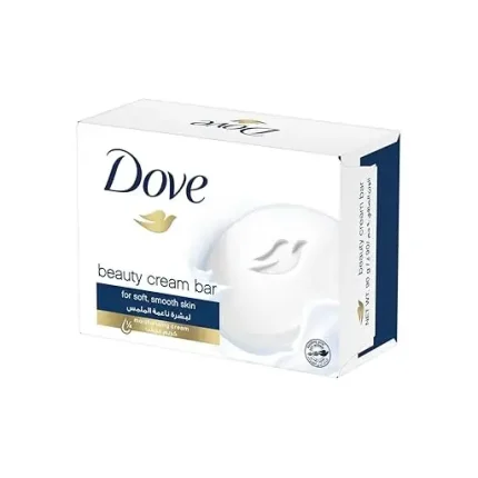 Dove Beauty Cream Bar Soap White Made with moisturizing cream 100G
