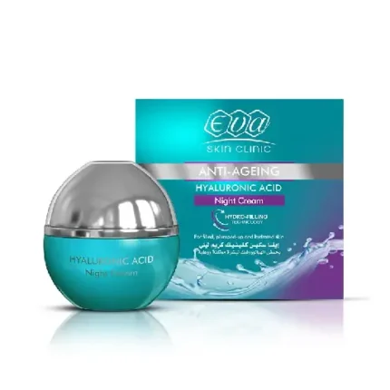 Eva Skin Clinic Hyaluronic Night Cream - 45ml