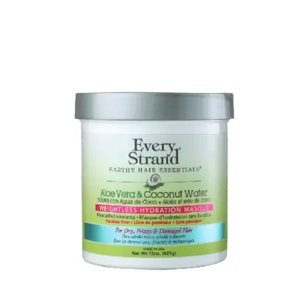 Every Strand Masque Aloe Vera & Coconut Water 15 Ounce Jar