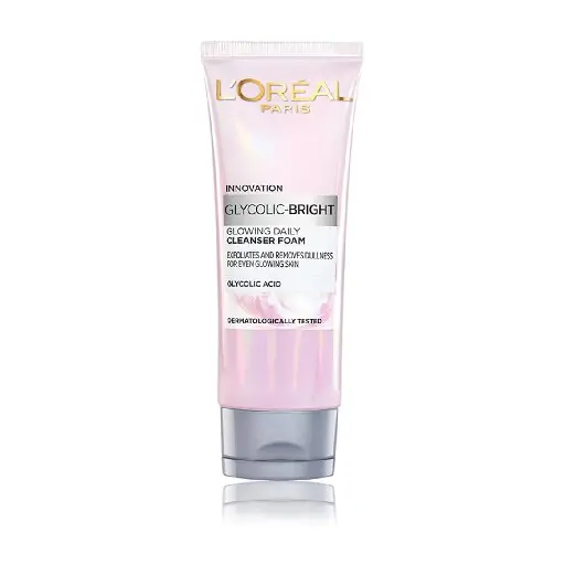 L'OREAL PARIS Glycolic Bright Cleanser Foam 100 ml