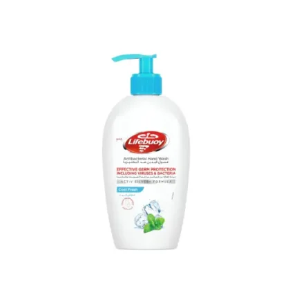 Lifebuoy Cool Fresh Antibacterial Handwash Made with Activ Silver Formula effective germ protection 450ML Promo