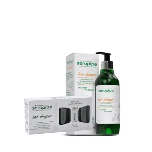 SEROPIPE HAIR 10ML_7VIALS + shampoo offer SEROPIPE HAIR 10ML*7VIALS + shampoo offer
