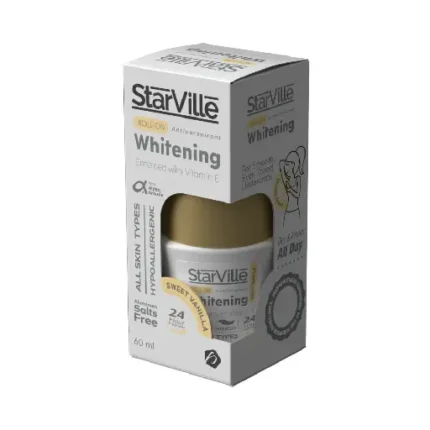 Starville Whitening Roll on Sweet Vanilla 60 ML