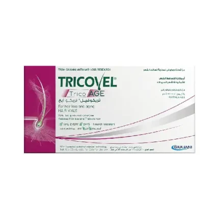 Tricovel Tricoage 45+ Vials, For Thinning & Weak Hair, 35 Ml