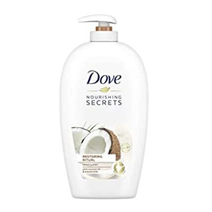 Dove Nourishing Secrets Hydrating Handwash Made With Coconut Oil & Almond Milk Restoring Ritual 500ML - Image 1