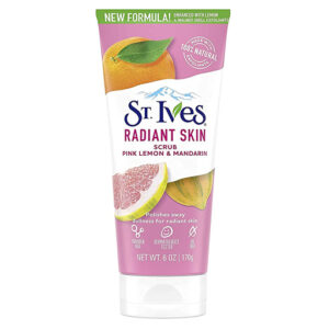 St. Ives Even & Bright Pink Lemon & Mandarin Orange Scrub - 170 gm