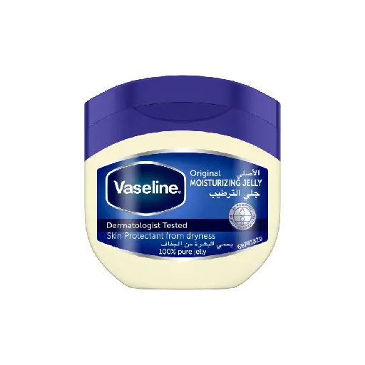 Vaseline original healing jelly with triple purified formula skin protectant from dryness 50g