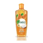 Vatika Naturals Almond Enriched Hair Oil | Coconut & Sesame | Softens & Shines Dry & Frizzy Hair - 180 ml