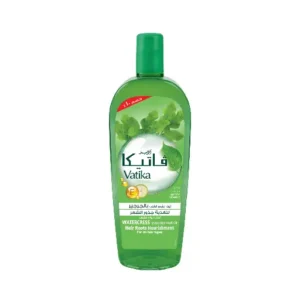 Vatika Naturals Watercress Enriched Hair Oil | Marrow & Vitamin E | Hair Roots Nourishment for all Hair Types - 180 ml