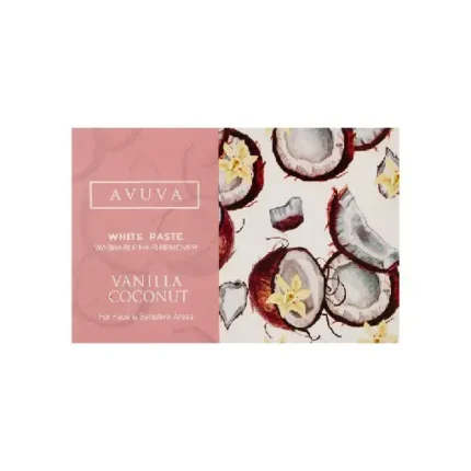 Avuva cold wax hair removal - vanilla coconut -228 gm